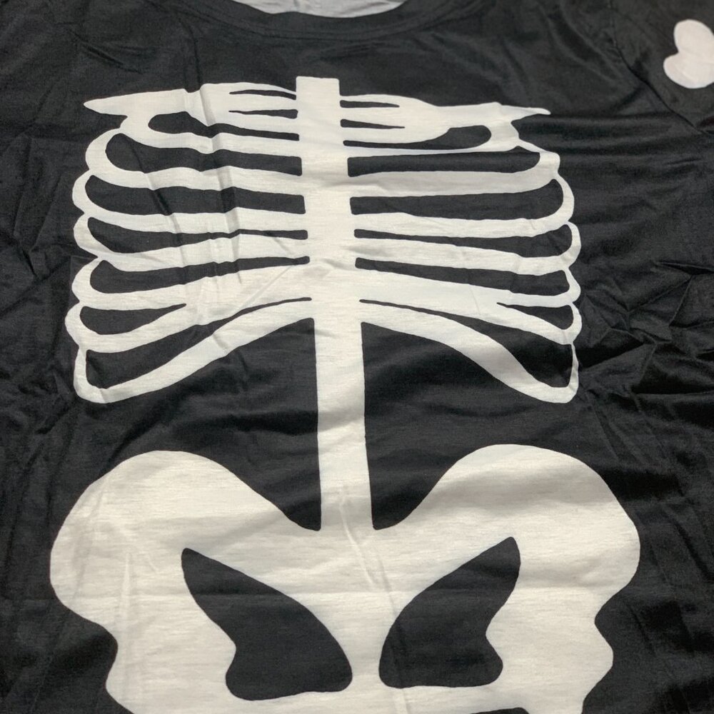 Women Costume Halloween Skeleton Pajama